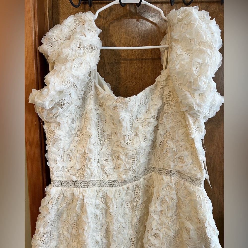 Arula Size B 18/20 Ivory Dress - Picture 4 of 6